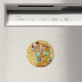 グスタフ・クリムトの『充足』新芸術運動のカップル マグネット (インサイチュ (食洗機))