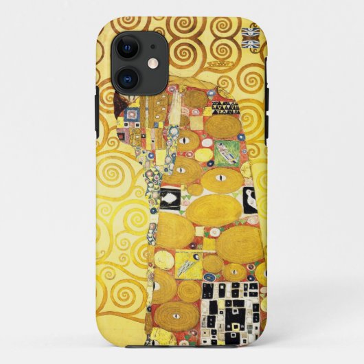 グスタフ・クリムトの『愛の喜び』美術 Case-Mate iPhoneケース (裏面)