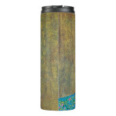 グスタフ・クリムトの『接吻』、アール・ヌーヴォー タンブラー (裏面)