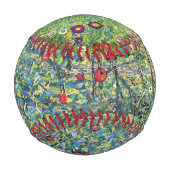 グスタフ・クリムト - りんごの木 野球ボール (裏面)