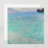 グスタフ・クリムト - アッタース湖 招待状 (正面/裏面)