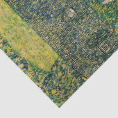 グスタフ・クリムト - アッターゼー湖畔の農家 薄葉紙 (詳細)