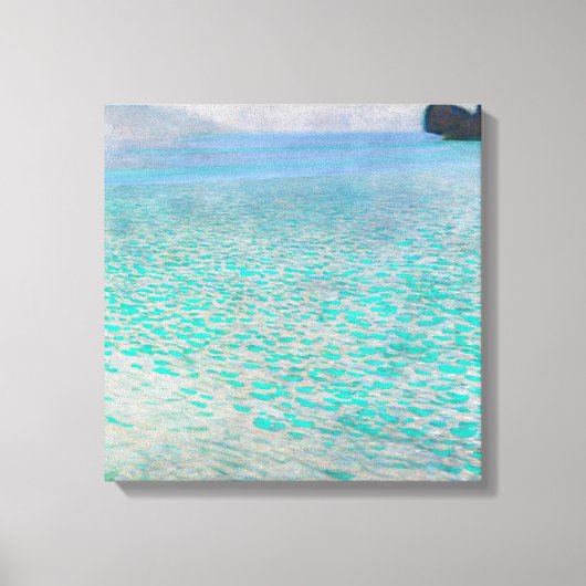 グスタフ・クリムト - アッタ―湖 キャンバスプリント (正面)