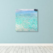 グスタフ・クリムト - アッタ―湖 キャンバスプリント (インサイチュ (ウッドフロア))