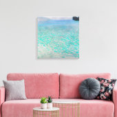 グスタフ・クリムト - アッタ―湖 キャンバスプリント (インサイチュ (リビング))