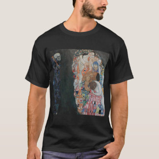 グスタフ・クリムト オーストリアの画家 ガールフレンド (水辺の) Tシャツ