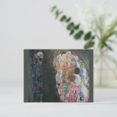 グスタフ・クリムト・デス・アンド・ライフ ポストカード (スタンド正面)