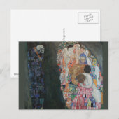 グスタフ・クリムト・デス・アンド・ライフ ポストカード (正面/裏面)