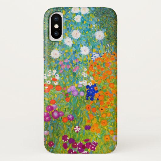 グスタフ・クリムト バウアーガルテン 花園 ファインアート Case-Mate iPhoneケース (裏面)