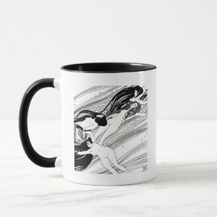 グスタフ・クリムト - フィッシュブラッド超現実主義日本美術 マグカップ
