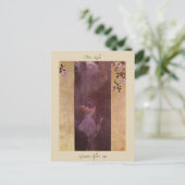 グスタフ・クリムト「愛」1895 ポストカード (スタンド正面)