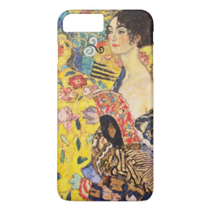 グスタフ・クリムト 扇を持つ貴婦人 iPhone 8 PLUS/7 PLUSケース
