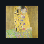 グスタフ・クリムト - 接吻 メタルプリント<br><div class="desc">1907-1908年の接吻 / Der Kuss - グスタフ・クリムト</div>