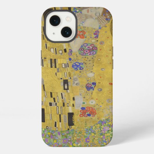 グスタフ・クリムト 接吻 iPhoneケース (裏面)