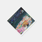 グスタフ・クリムト - 死と生 スタンダードカクテルナプキン (角)