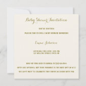 グスタフ・クリムト 「母と子」 招待状 (裏面)