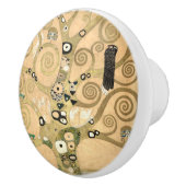 グスタフ・クリムト - 『生命の木、ストックレット・フリージェ』 セラミックノブ (右)