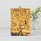 グスタフ・クリムト　生命の木 招待状 (スタンド正面)