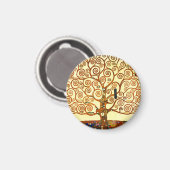 グスタフ・クリムト「生命の木」美術 マグネット (正面/裏面)