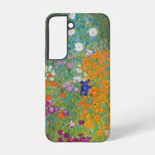グスタフ・クリムト - 花の庭 SAMSUNG GALAXY S22ケース