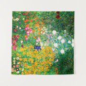 グスタフ・クリムト 「花園」 タペストリー (正面(横))