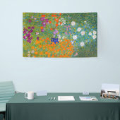 グスタフ・クリムト - 花園 横断幕 (トレードショー)