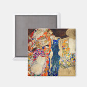 グスタフ・クリムト - 花嫁 (未完成) マグネット (正面/裏面)