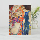 グスタフ・クリムト - 花嫁 (未完成) 招待状 (スタンド正面)