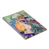 グスタフ・クリムト - 赤ちゃん / 揺りかご ノートブック (右側)