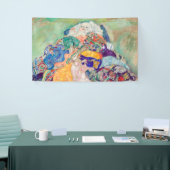 グスタフ・クリムト - 赤ちゃん / 揺りかご 横断幕 (トレードショー)