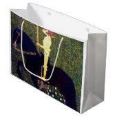 グスタフ・ゴールデンナイトクリムト ラージペーパーバッグ (正面アングル)