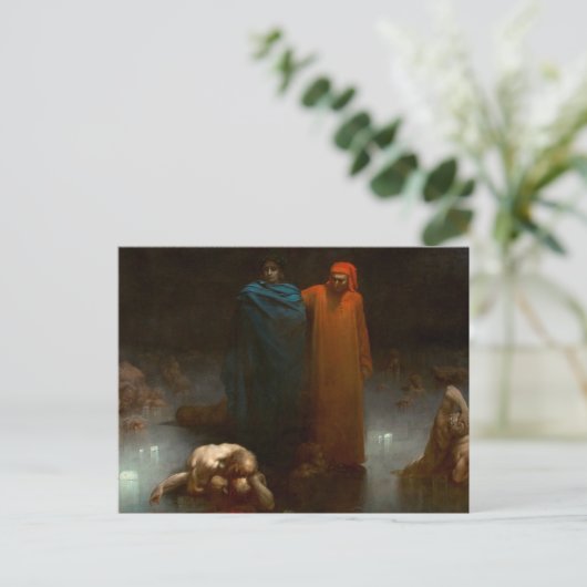 グスタフ·ドア-第9巻のダンテとヴィルギル ポストカード (スタンド正面)