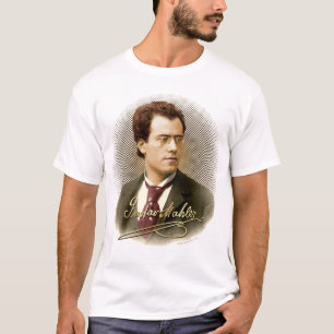 グスタフ・マーラーの署名 Tシャツ