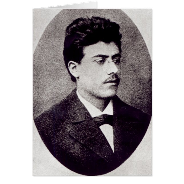 グスタフ・マーラー1878年のポートレート (正面)