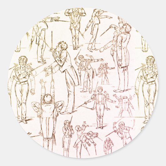 グスタフ・マーラー – 指揮 ラウンドシール (正面)