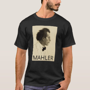グスタフ・マーラー(1902年、ポートレート) Tシャツ
