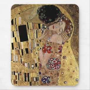 グスタフKlimtのキスの詳細(1908年頃) マウスパッド
