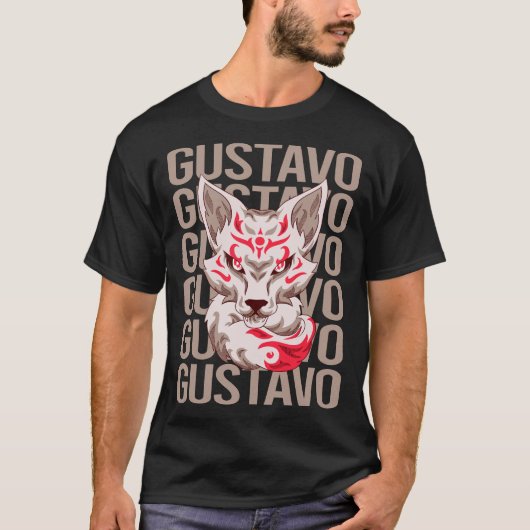 グスタボの顔 Tシャツ (正面)