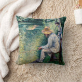 グスタヴカイレボッテアングリング クッション (ブランケット)