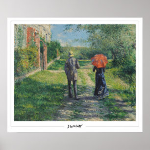 グスタヴカイレボッテファインアート#14 ポスター