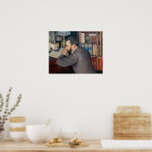 グスタヴカイレボッテ – アンリコルディエポートレート ポスター (キッチン)