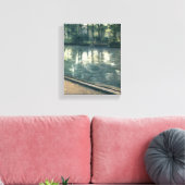 グスタヴカイレボッテ – イェーレス，雨 キャンバスプリント (インサイチュ (リビング))