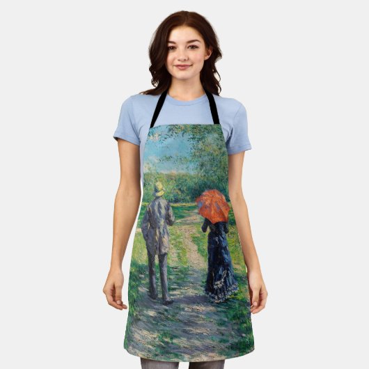 グスタヴカイレボッテ – ザパスアップヒル エプロン (着用した状態)