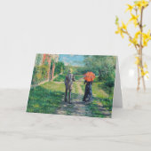 グスタヴカイレボッテ – ザパスアップヒル カード (黄色い花)