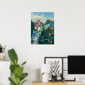 グスタヴカイレボッテ – ダリアス，ガーデン ポスター (ホームオフィス)