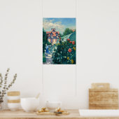 グスタヴカイレボッテ – ダリアス，ガーデン ポスター (キッチン)