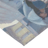 グスタヴカイレボッテ – パリ通り; Rainy Day ショートテーブルランナー (コーナー)