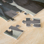 グスタヴカイレボッテ – パリ通り; Rainy Day ジグソーパズル (側面)