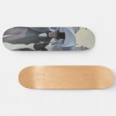 グスタヴカイレボッテ – パリ通り; Rainy Day スケートボード (横)