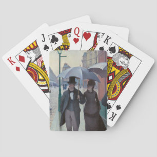 グスタヴカイレボッテ – パリ通り; Rainy Day トランプ